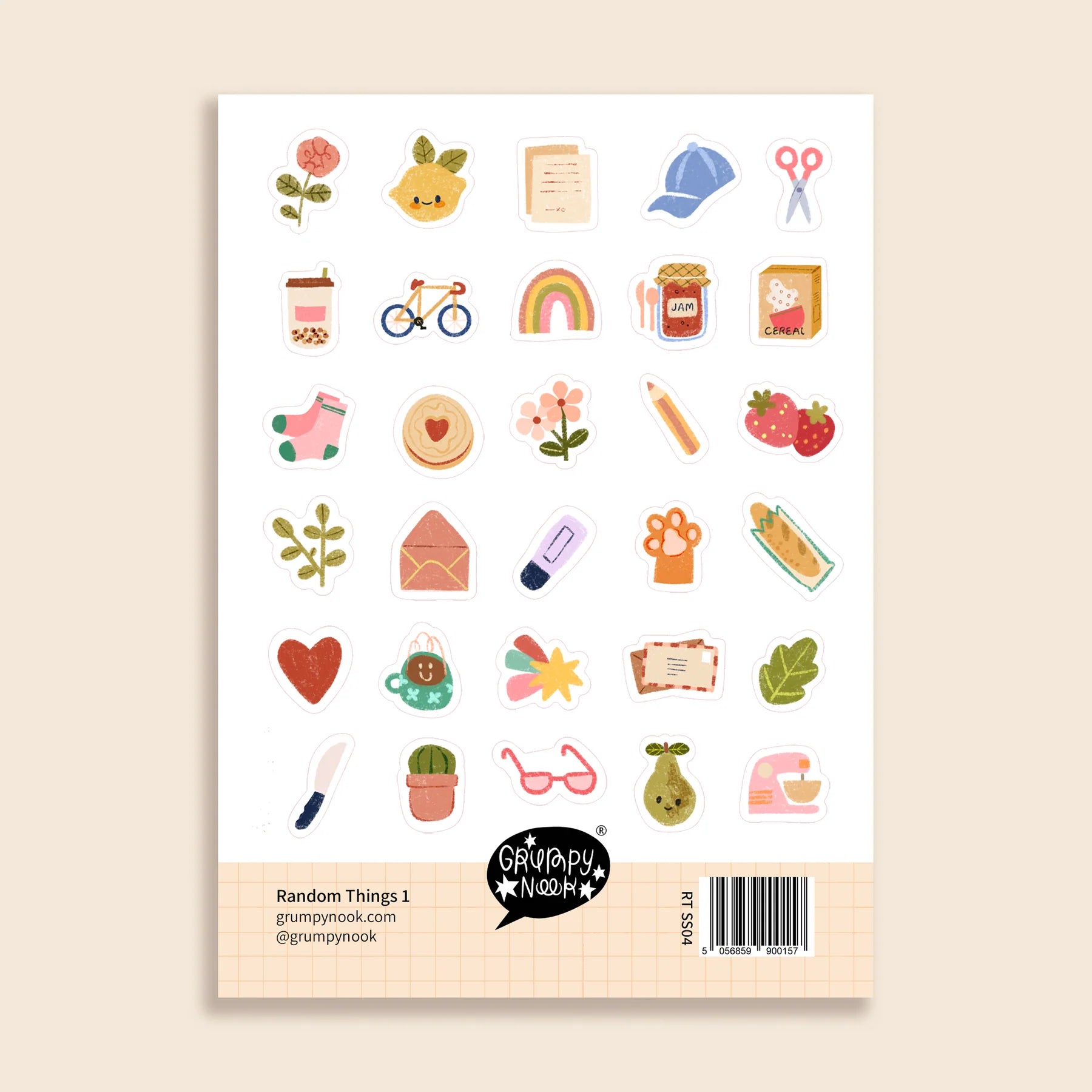 Random Things 1.0 Sticker Sheet: Case of 10