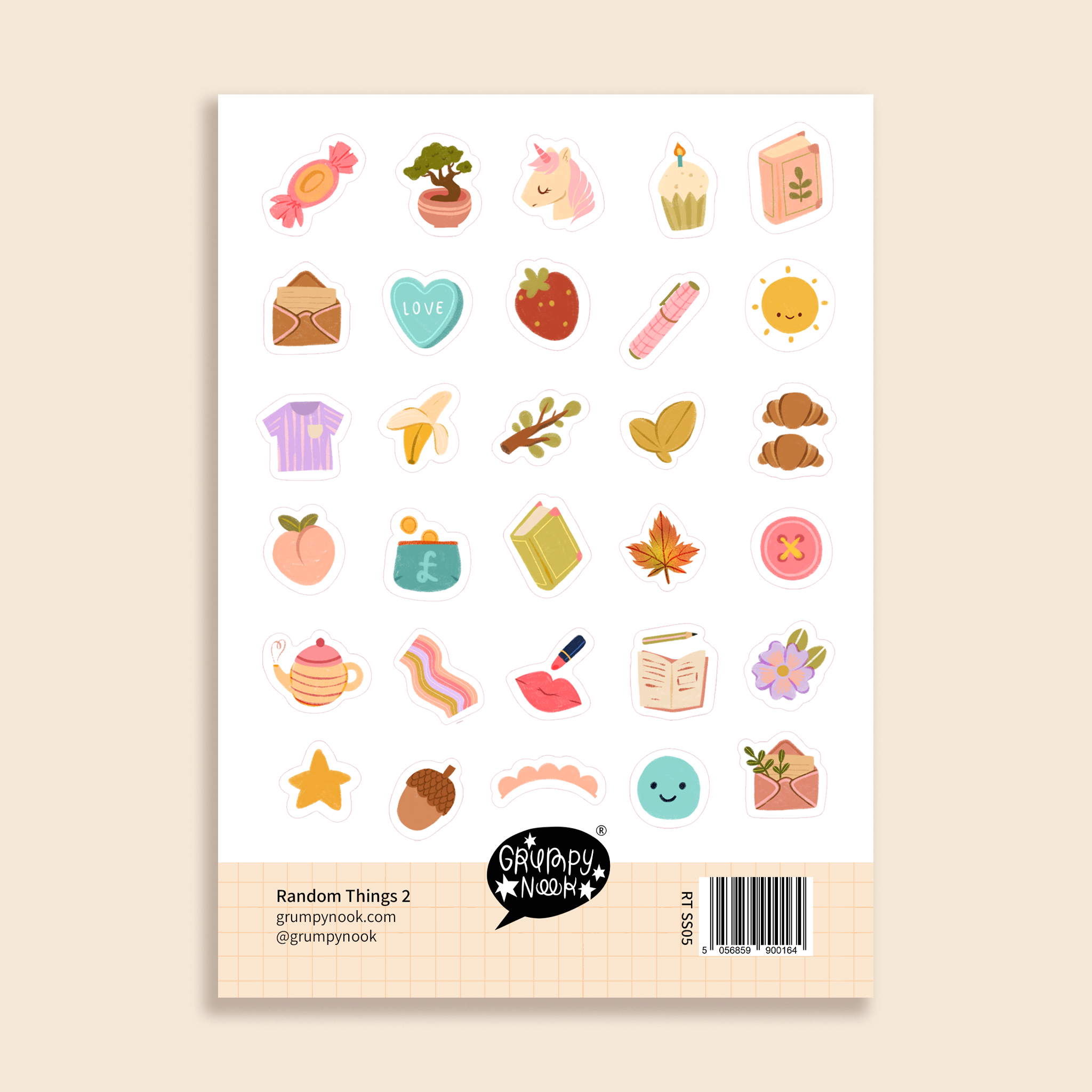 Random Things 2.0 Sticker Sheet: Case of 10