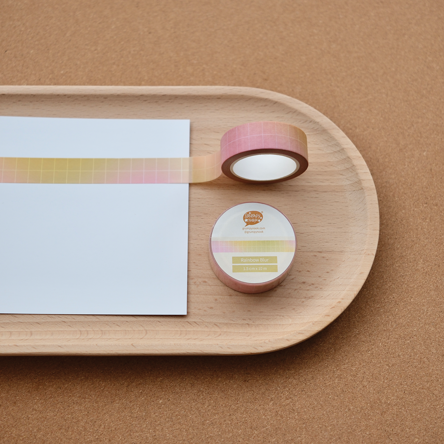 Rainbow Blur Washi Tape: Case of 10